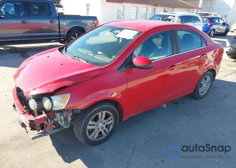 2014 Chevrolet Sonic Lt Auto z USA, uszkodzony, nr VIN 1G1JC5SH4E4159690